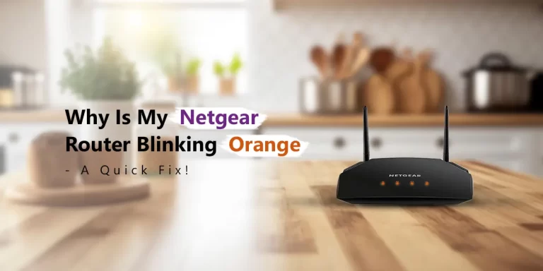 Netgear Router Orange Light